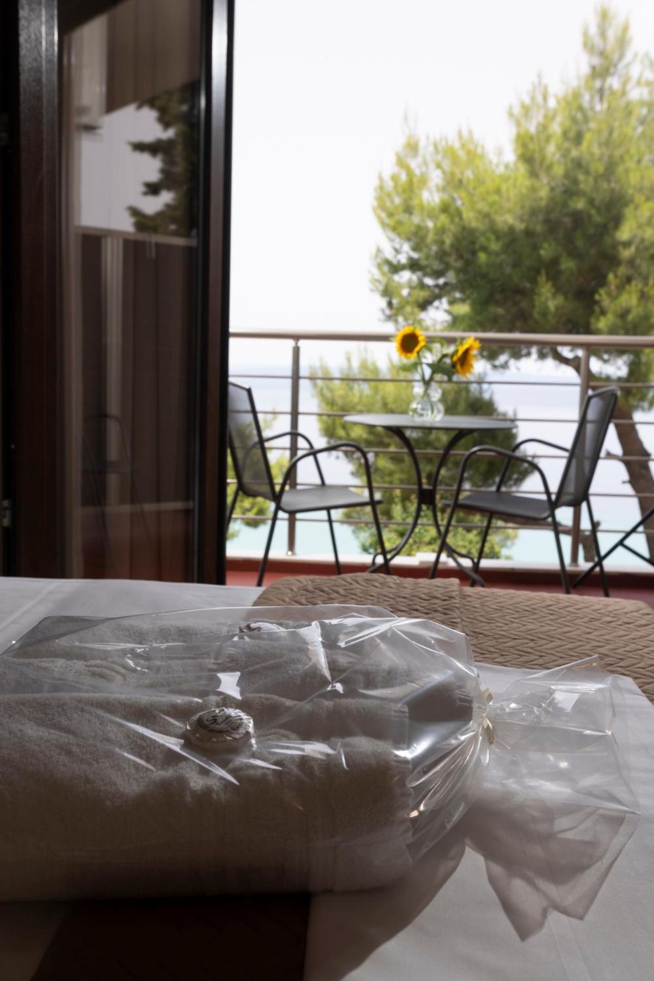 Sea View Apollo Apartments & Studios In Афитос Екстериор снимка