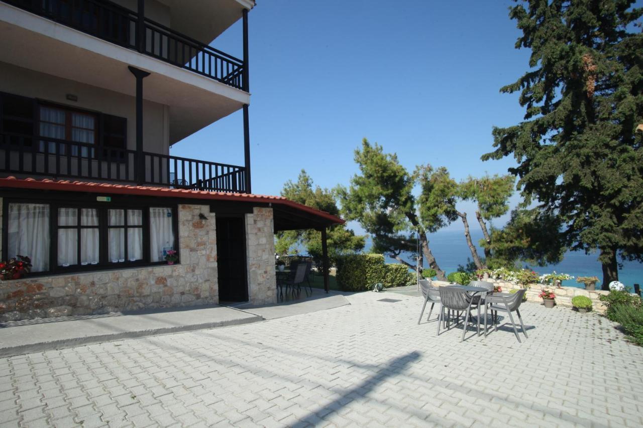 Sea View Apollo Apartments & Studios In Афитос Екстериор снимка