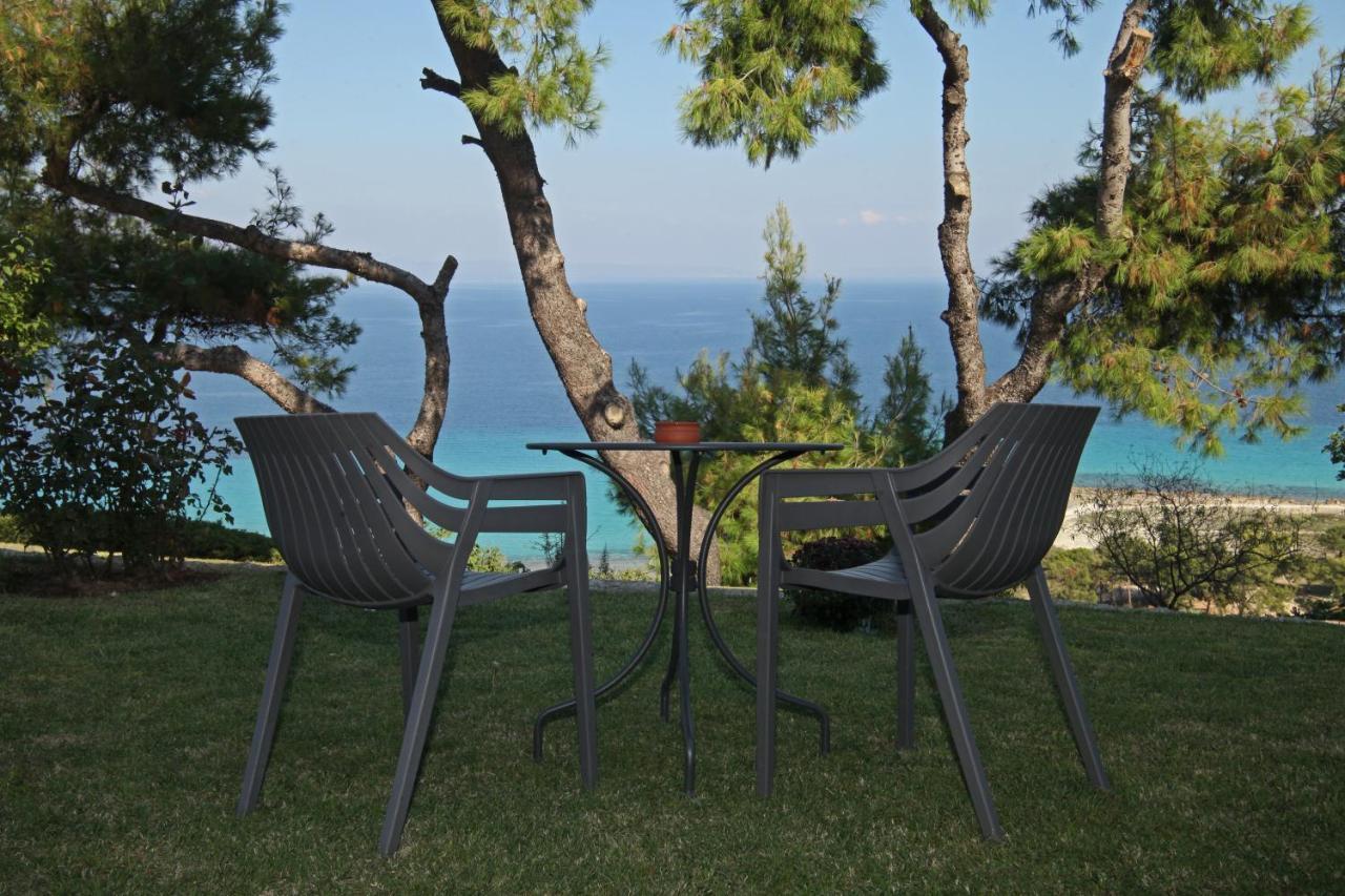 Sea View Apollo Apartments & Studios In Афитос Екстериор снимка