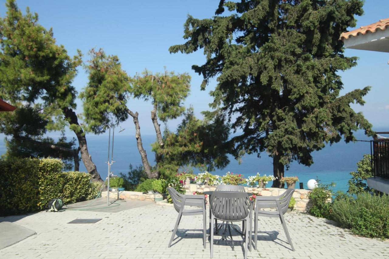 Sea View Apollo Apartments & Studios In Афитос Екстериор снимка